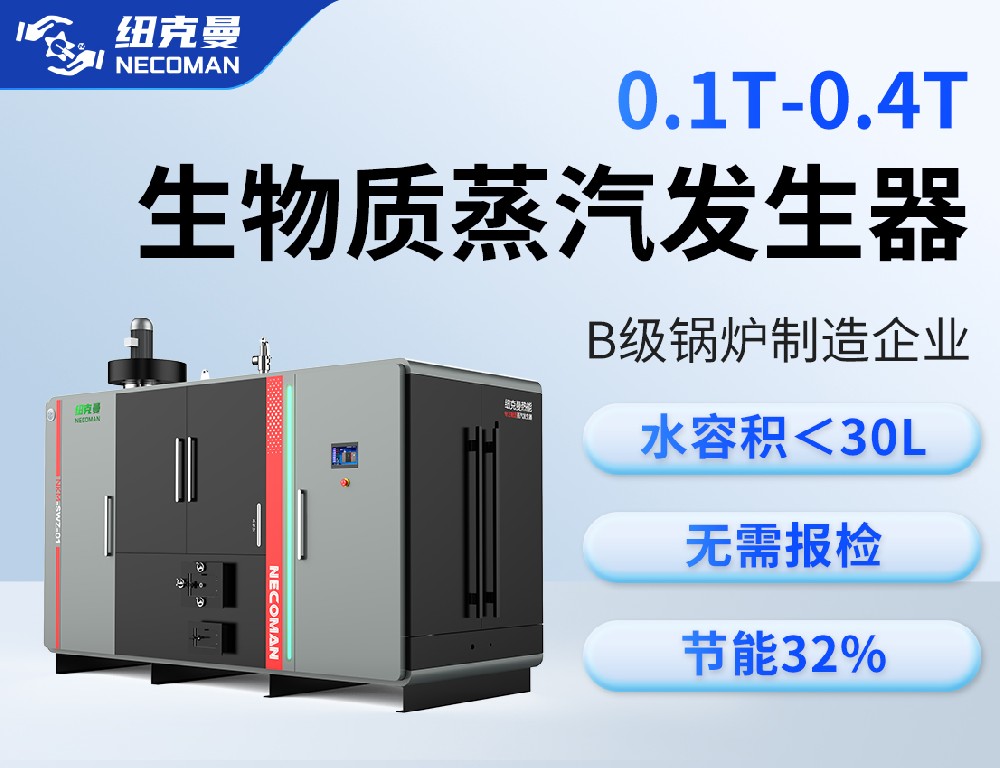 100kg-400kg 生物質蒸汽發生器